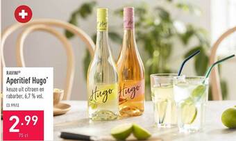 ALDI Aperitief hugo aanbieding