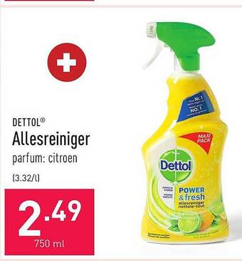 ALDI Dettol allesreiniger aanbieding