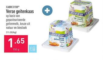 ALDI Verse geitenkaas aanbieding