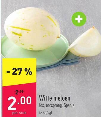 Witte meloen