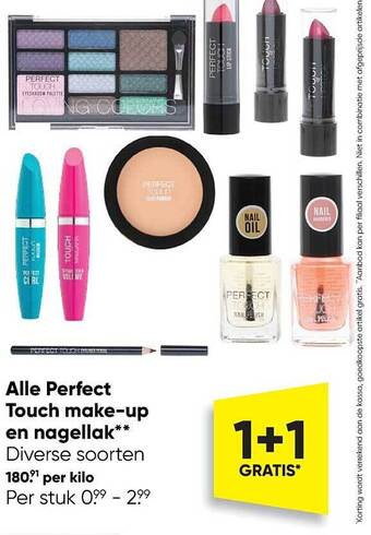 Big Bazar Perfect touch makeup en nagellak aanbieding