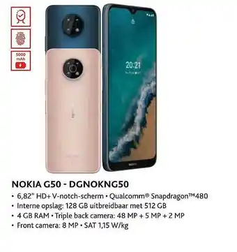 Exellent Nokia g50 aanbieding