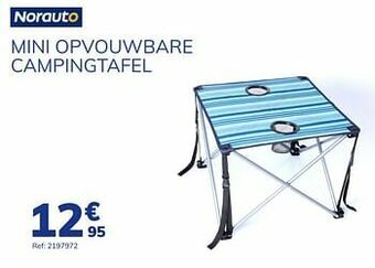Auto5 Mini opvouwbare campingtafel aanbieding