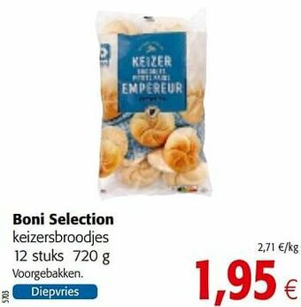 Colruyt Boni selection keizersbroodjes aanbieding