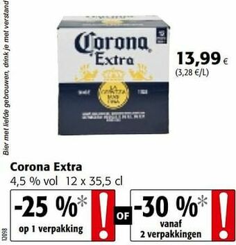 Colruyt Corona extra aanbieding