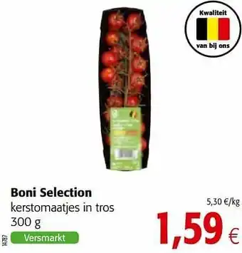 Colruyt Boni selection kerstomaatjes aanbieding
