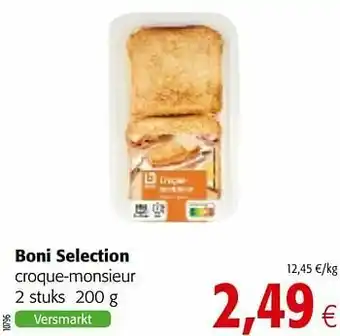 Colruyt Boni selection croque-monsieur aanbieding