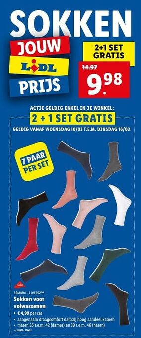 Sokken voor volwassenen