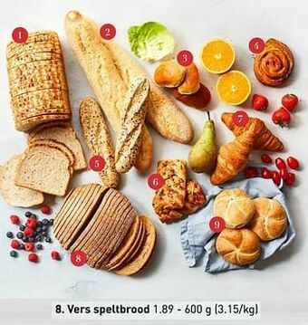 ALDI Vers speltbrood aanbieding