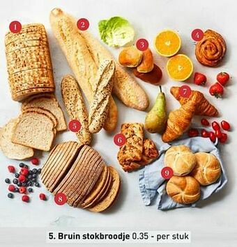 ALDI Bruin stokbroodje aanbieding