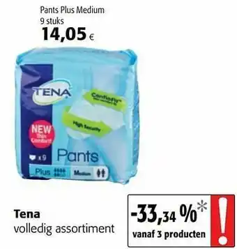 Colruyt Tena pants plus medium aanbieding
