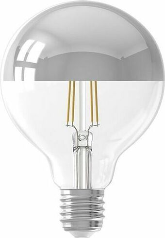 HEMA LED Lamp 4W - 280 Lm - Globe - Kopspiegel Zilver (zilver)