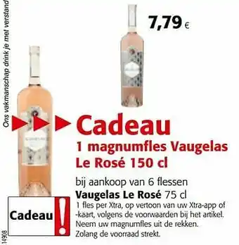 Colruyt Vaugelas le rosé aanbieding