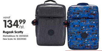 Fun Kipling Rugzak Scotty aanbieding