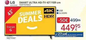 Eldi Lg smart ultra hd-tv 43 aanbieding