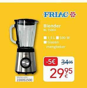 Eldi Friac blender aanbieding
