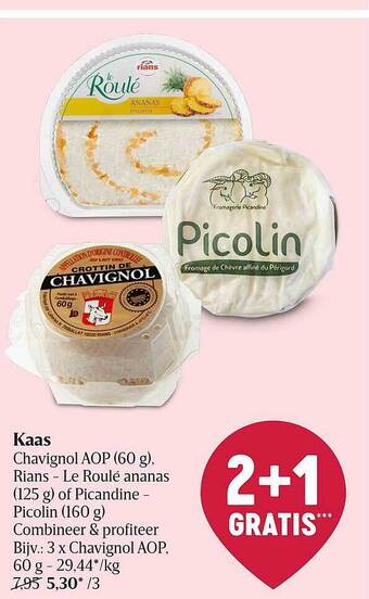 Delhaize Kaas aanbieding