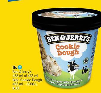 Delhaize Ijs ben & jerry's aanbieding