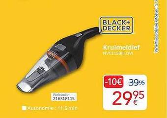 Eldi Black+decker kruimeldief aanbieding