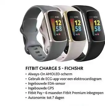 Exellent Fitbit charge 5 aanbieding