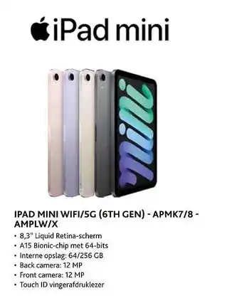 Exellent Ipad mini aanbieding