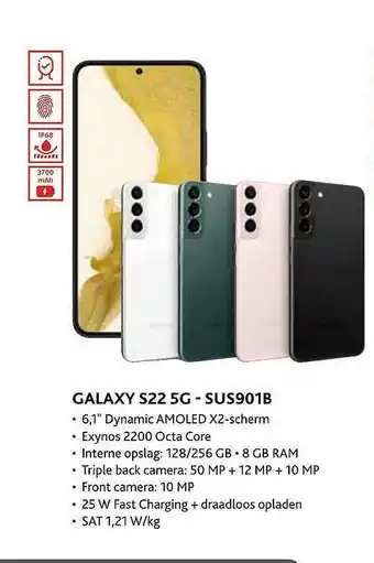 Exellent Galaxy s22 5g - sus901b aanbieding