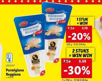 Lidl Parmigiano reggiano aanbieding