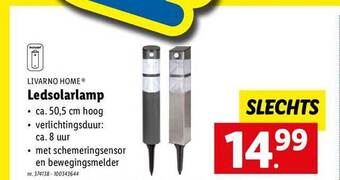 Lidl Ledsolarlamp aanbieding