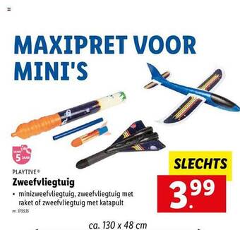 Lidl Zweefvliegtuig aanbieding