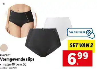 Lidl Vormgevende slips aanbieding