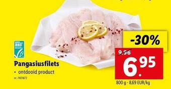 Lidl Pangasiusfilets aanbieding