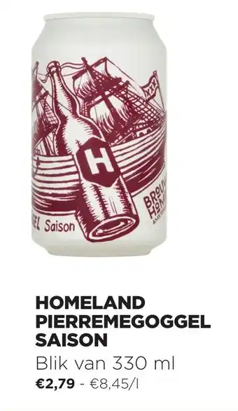 Jumbo Homeland Pierremegoggel Saison 330ml aanbieding