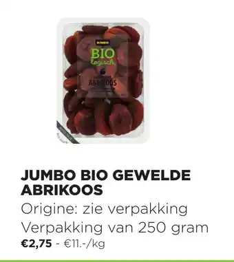 Jumbo Bio Gewelde Abrikoos