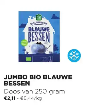 Jumbo Jumbo Bio Blauwe Bessen 250 gram aanbieding