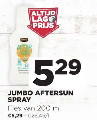 Jumbo Jumbo Aftersun Spray 200ml aanbieding