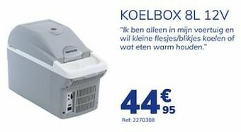 Auto5 Norauto koelbox 8l 12v aanbieding