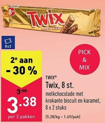 ALDI Twix aanbieding