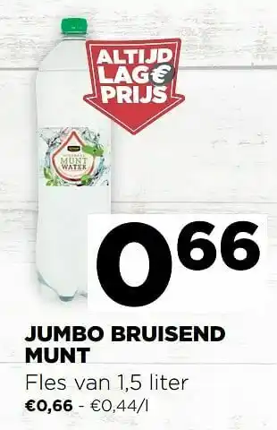 Jumbo bruisend munt