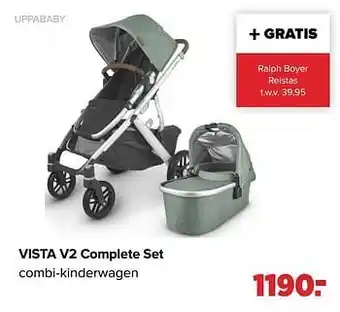Baby-Dump Vista v2 complete set combi-kinderwagen aanbieding