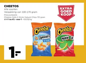 Cheetos Alle Soorten, Verpakking van 100-170 gram