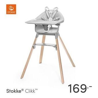Baby & Tiener Stokke clikk aanbieding