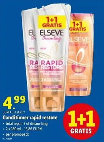 Conditioner rapid restore 180 ml