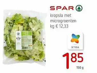 Spar Colruyt Spar Kropsla Met Microgroenten 150g aanbieding