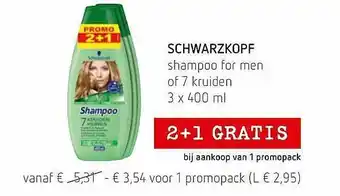 Schwarzkopf Shampoo For Men
