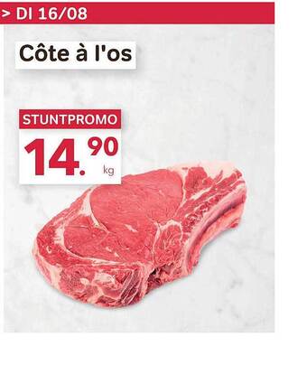 Bon Ap Côte à l'os aanbieding