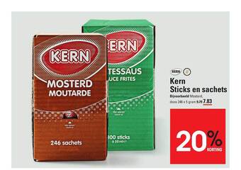 Kern sticks en sachets