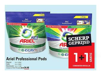 Sligro Ariel professional pods aanbieding