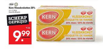 Sligro Kern vleeskroketten 20% aanbieding