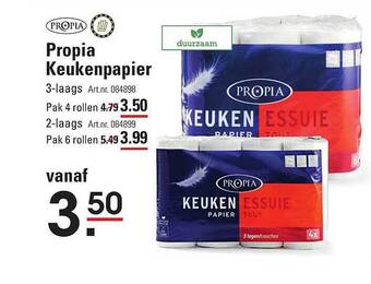 Sligro Propia keukenpapier aanbieding