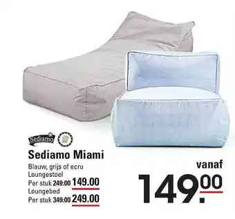 Sligro Sediamo miami aanbieding